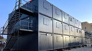 Yellow Shipping Container House